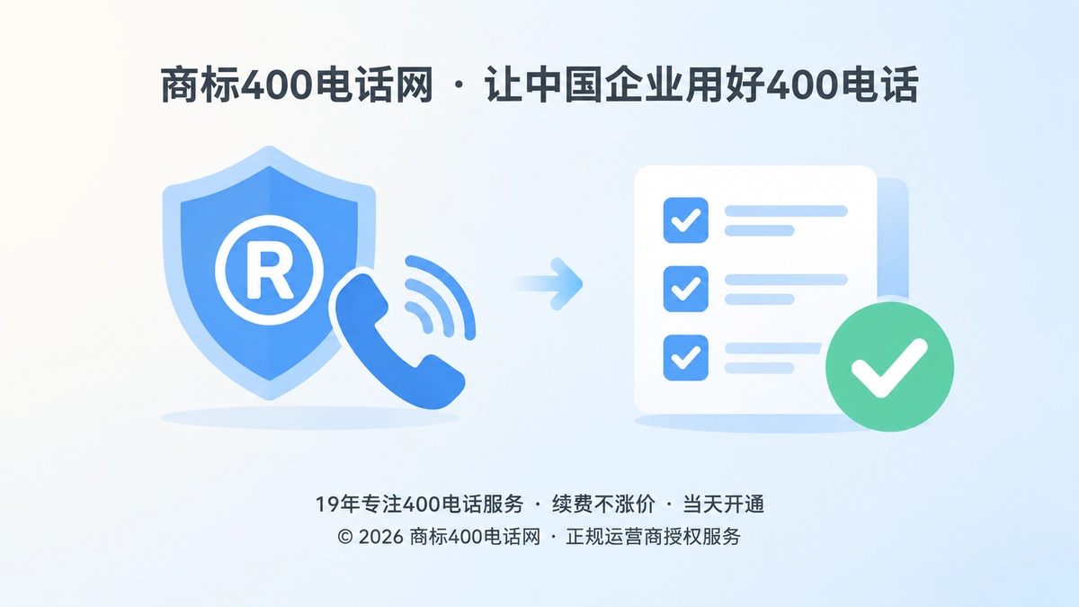 新品上市前商标保护与400电话办理同步核验